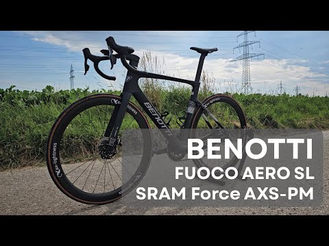 BENOTTI FUOCO AERO SL - SRAM Force AXS (black/silver - 56)