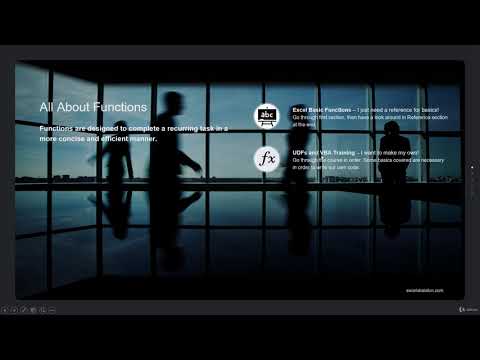 Excel VBA Formulas, Functions, UDFs + Create Your Own AddIn! - learn Excel VBA