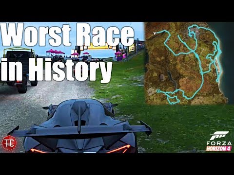 Forza Horizon 4: THE WORST RACE IN HISTORY! Full, Uncut Gameplay Video