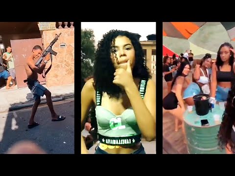 UMA E MEIA OU DUAS HORAS, ELAS SOBE A RUA DA MINA [ DJ YURI CHAGAS ] DANÇA do TIK TOK