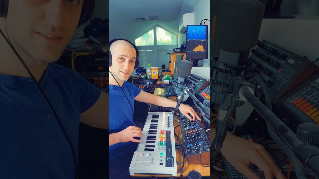 Arpeggio and synth improv. Because why not! 😏🎶