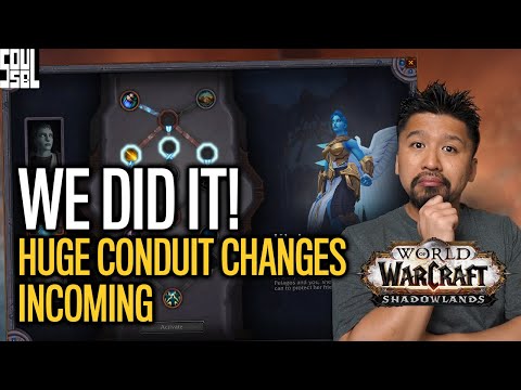 The Conduit Change We've Been Asking For! HUGE CHANGE! - Shadowlands Beta