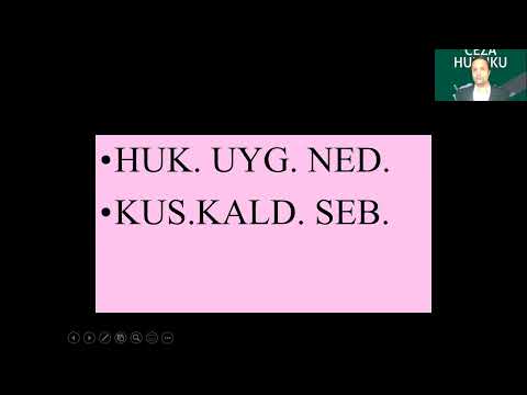 Av. Prof. Dr. Dr. h.c.Hakan Hakeri:Ceza Hukuku Genel Hükümler-23: Kusurluluğu Etkileyen Sebepler