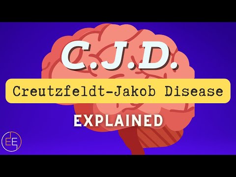 CJD - Mad Cow Disease - Creutzfeldt-Jakob Disease