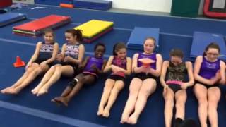 preview picture of video 'Giguere Gymnastics: Xcel Team Conditioning'