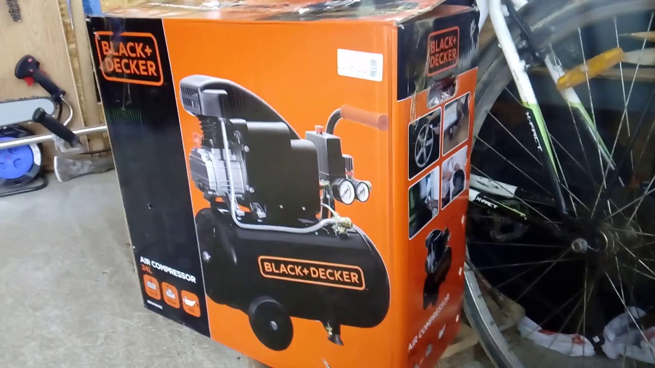 Compresor Black+Decker 1,5 hp /8 Bar.