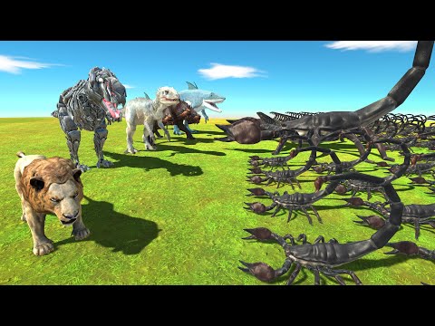 [ Scorpion Challenge ] Mutant Animals Attack - Animal Revolt Battle Simulator