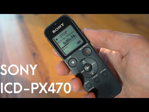 LCD-PX470 Sony Voice Recorder