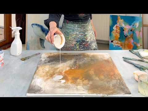 Painting with Erde: Creating Organic Textures and Abstract Layers
