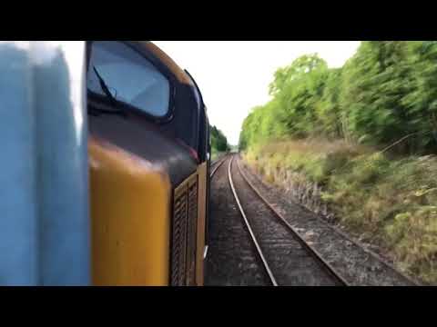 Class 37s Cumbrian Coast August 2017