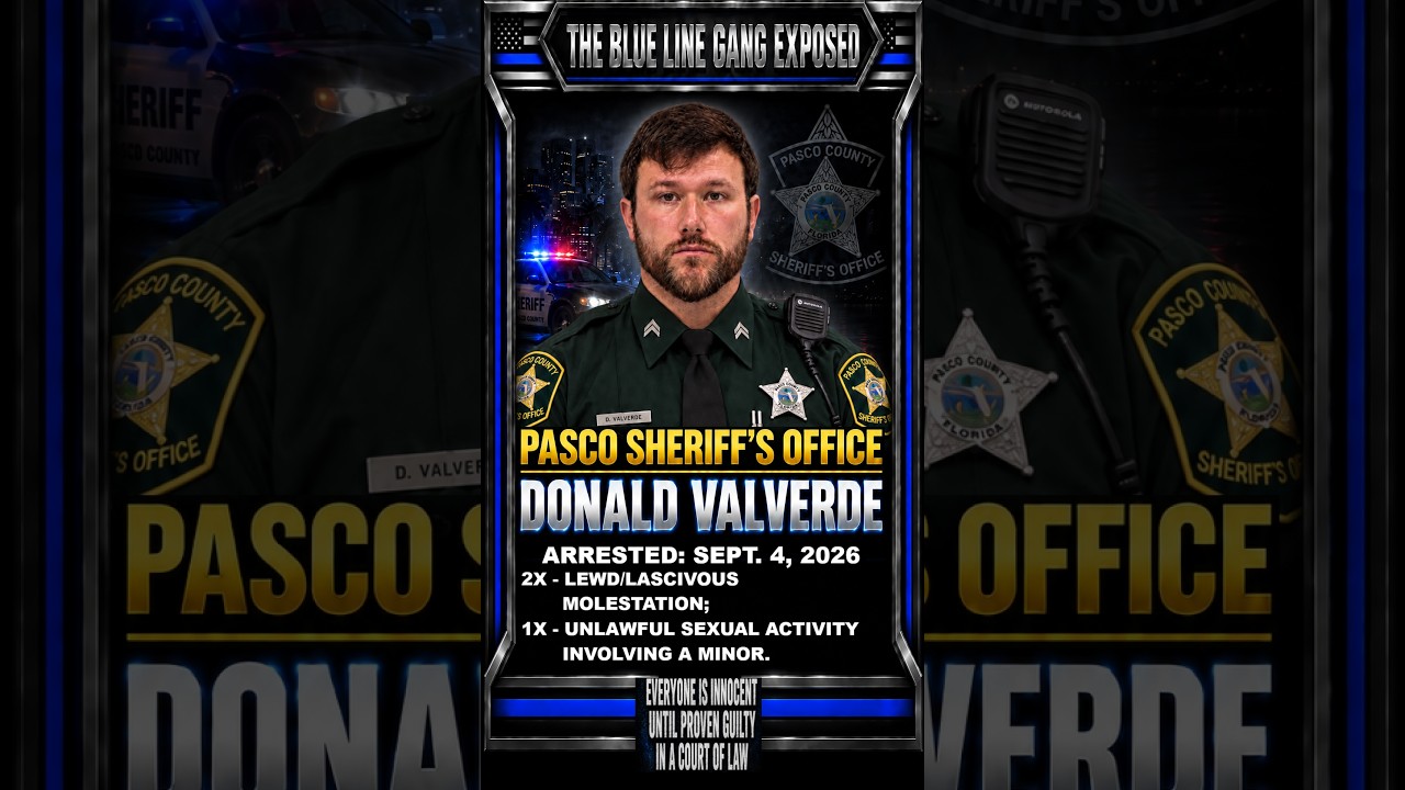 PASCO COUNTY DEPUTY ARRESTED FOR LIFE FELONIES