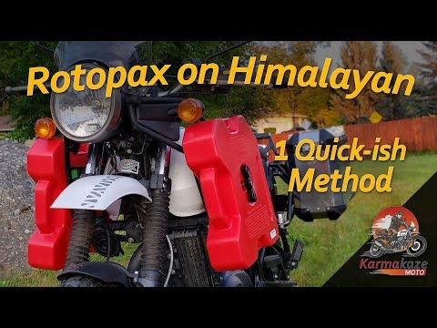 A Rotopax Fuel Can Install Method: Holding after 2,000 miles!
