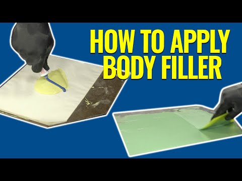 Beginners Guide to Applying Body Filler - How to Apply Contour Premium Body Filler - Eastwood