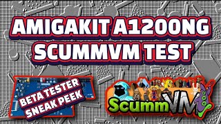AmigaKit A1200NG Beta Tester Sneak Peek | ScummVM in Action on Next-Gen Amiga! 💾🎮
