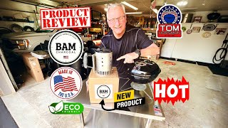 Review of BAM! / American Made High Heat, Clean Burning Bamboo Lump Charcoal!