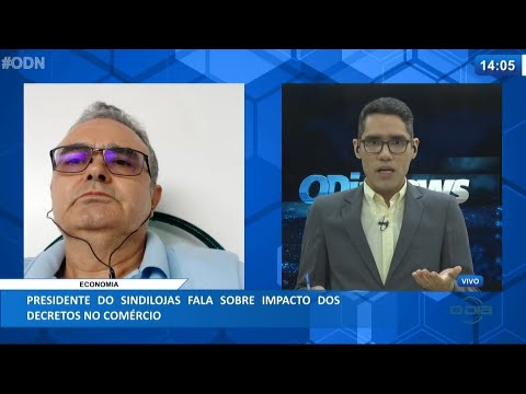 Presidente do Sindilojas fala sobre impacto dos Decretos no comércio 26 03 2021
