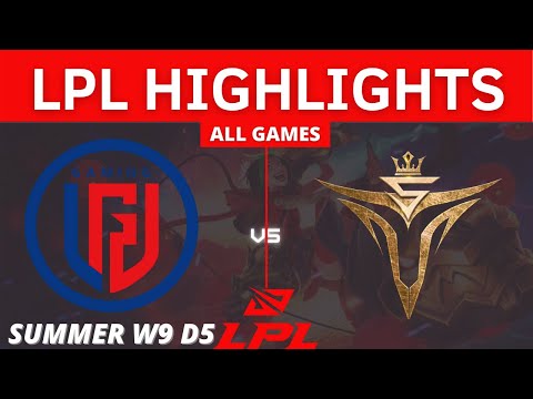 LGD vs. V5 | All Games HIGHLIGHTS - W9 D5 | LPL Summer Split 2021 | LGD GAMING VS VICTORY FIVE