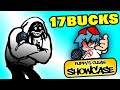 CANCELLED 17BUCKS Build With 3 AMAZING Songs FNF Mod Showcase 17 Bucks HARD