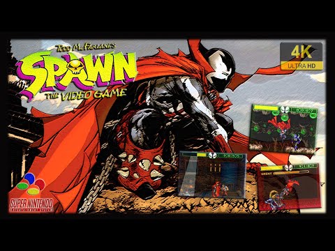 Todd McFarlane's Spawn: The Video Game |4k60fps| Longplay (SNES)