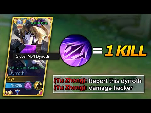DYRROTH ULTIMATE = 1 KILL! THEY THINK I’M USING CHEAT!