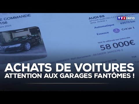 Achats de voitures : attention aux garages fantômes !｜TF1 INFO