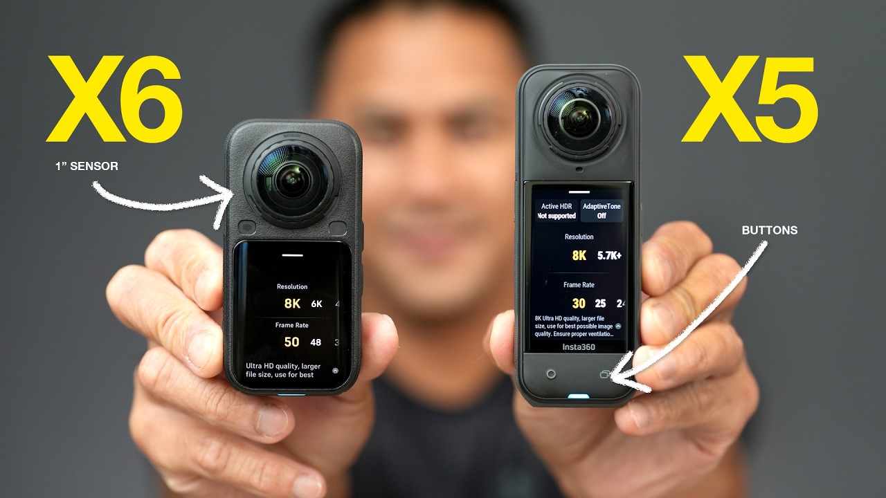 Worth the Upgrade? Insta360 X6 or X5