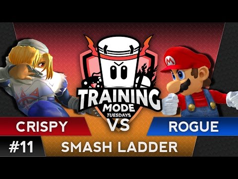 TMT 11 - Crispy (Sheik) vs. TheRogueTwinkie (Mario) - SSBM Smash Ladder - Smash Melee