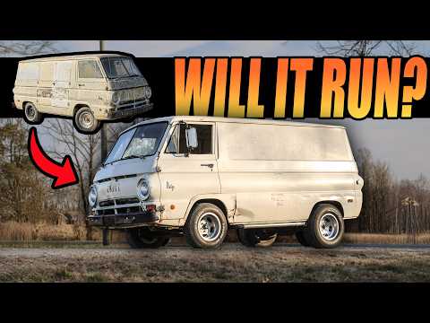 ABANDONED Dodge A-100 Rescued After Many Years! Will It Run and Drive?