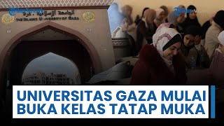 Universitas Islam Gaza Mulai Buka Kelas Tatap Muka di Tengah Kerusakan Akibat Serangan