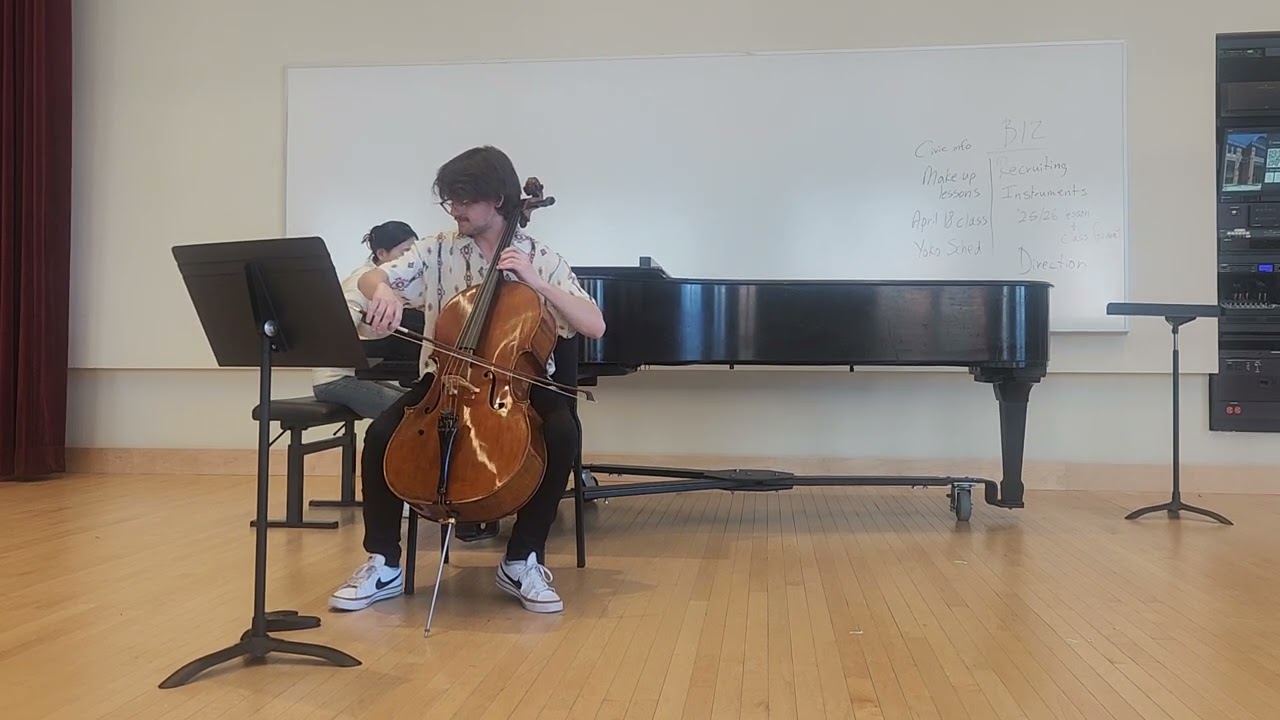 Promotional video thumbnail 1 for Brendan Stock - Event Cellist
