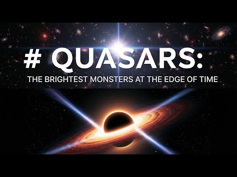 QUASARS: THE BRIGHTEST MONSTERS AT THE EDGE OF TIME