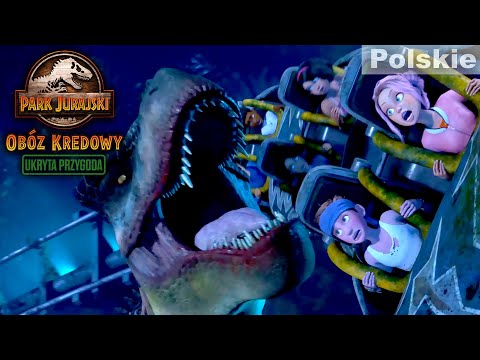 Niebezpiecznie dinozaurowa kolejka górka | PARK JURAJSKI OBÓZ KREDOWY | Netflix