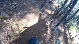 Riding the granite garden on Rock n' Roll