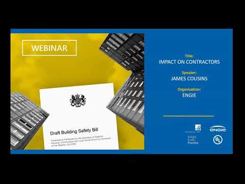 Draft Building Safety Bill Webinar - Impact on Contractors