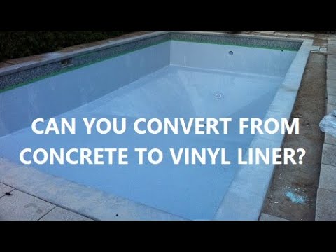 Can You Put A Liner In A Concrete Pool?