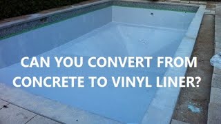 Can You Put A Liner In A Concrete Pool?