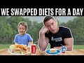 I swapped diets with my 2 year old son for 24 hours...