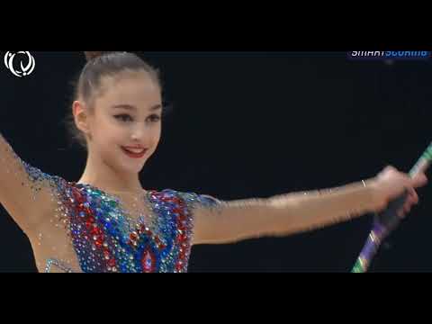 Dina Agisheva (BLR) Junior Clubs QF European RGCH Kyiv2020