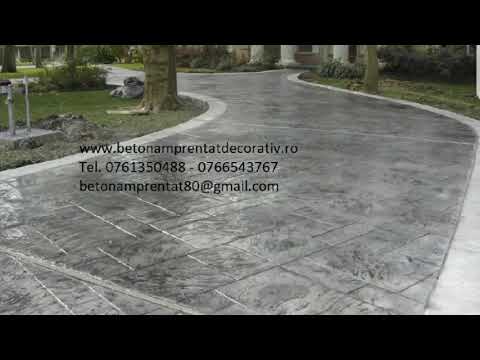 Beton Amprentat Stoiculești -Vâlcea Tel.0761350488 -0766543767