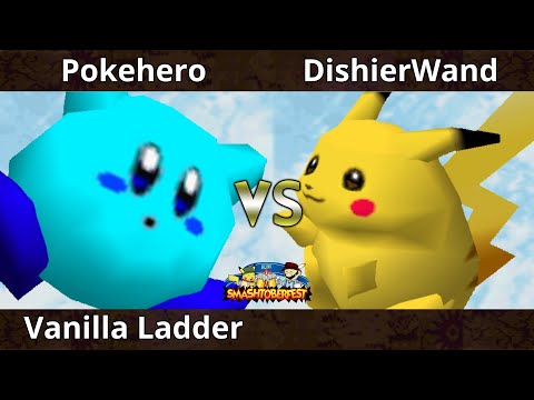 Smashtoberfest 2022 - Pokehero (Kirby) Vs. Dishier Wand (Pikachu) SSB64 Smash Tournament