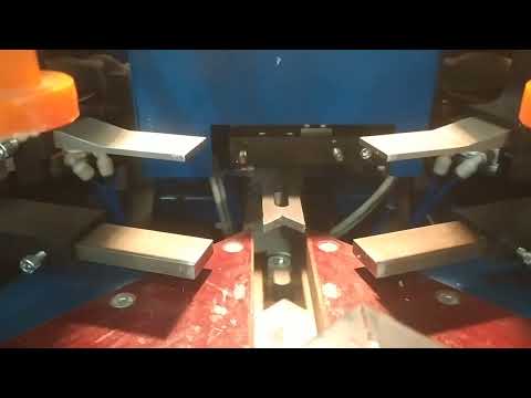 Zaciskanie aluminium profila aliplast GN011 cramping machine ITACA