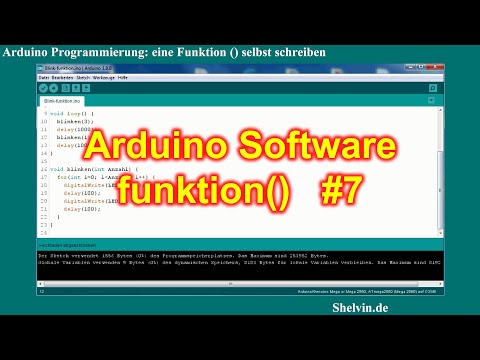 Arduino Programmierung #7 - eine eigene Funktion() schreiben