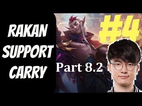 SKT Faker Stream Rakan Support ( Blank Jungle) - Sesson 8