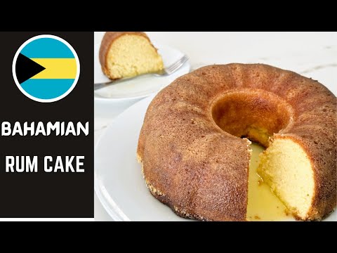 🇧🇸 Bahamian Rum Cake Authentic Easy Quick Recipe - @passportcookbook - How to Make a Rum Cake