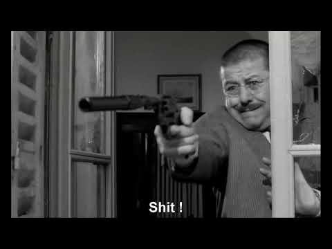 Bizarre gun sounds from "Les Tontons flingueurs"