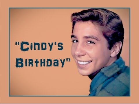 "Cindy's Birthday" (Lyrics) 💖 JOHNNY CRAWFORD 💖 1962