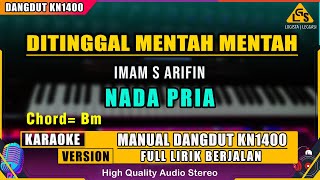 Download lagu DITINGGAL MENTAH MENTAH -  IMAM S ARIFIN KARAOKE DANGDUT ORIGINAL mp3