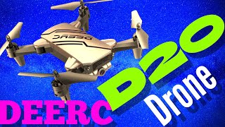 DEERC D20 Beginner Mini Drone with Camera! This Solid Flyer Is Foldable! #DEERCD20 #beginnerdrone