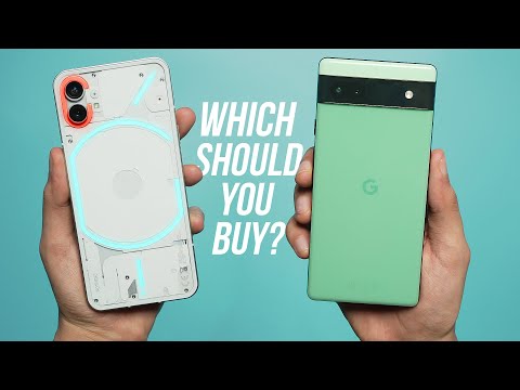 Nothing Phone 1 vs Pixel 6A - The Truth.