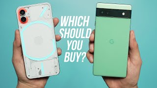 Nothing Phone (1) vs Google Pixel 6A - The Truth